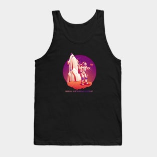 Astronaut Social Distancing Expert Tank Top